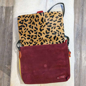 Leather & Suede Crossbody