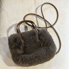 Load image into Gallery viewer, Faux Fur Crossbody Purse