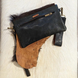 Leather & Hide Clutch