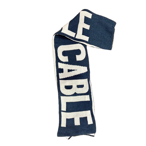 Cable WI Knit Scarf