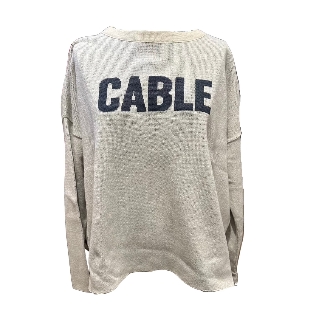 Cable WI Knit Sweater