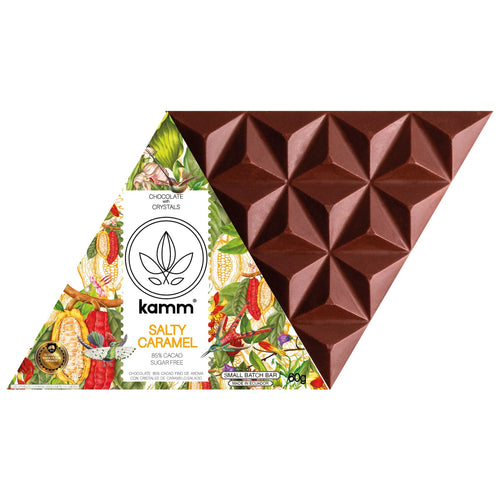 85% Salty Caramel Superfood Chocolate
