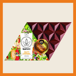 85% Salty Caramel Superfood Chocolate