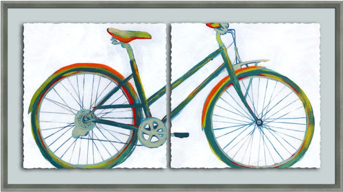 Bicycle Diptych (2 in 1 Frame)