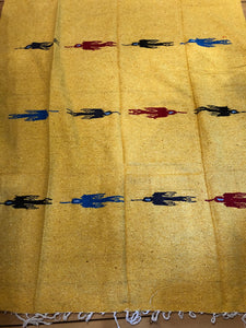 Yellow Thunderbird Baja Blanket