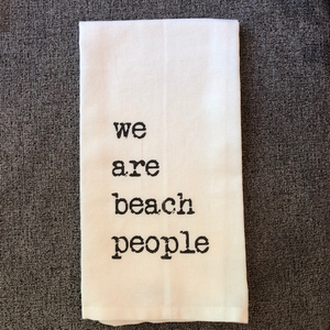 We Are Beach People Hand Towel