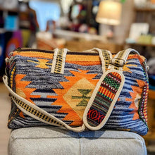 Load image into Gallery viewer, Woven Aztec Duffle