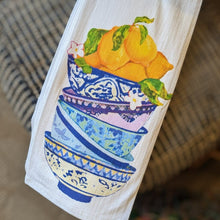 Load image into Gallery viewer, Citrus Flour Sack Dish Towels