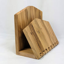 Load image into Gallery viewer, Olive Wood Napkin Holder