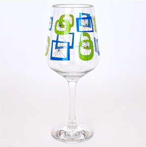 Atomic Acrylic Stemmed Wine Glasses