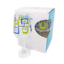 Load image into Gallery viewer, Atomic Acrylic Stemmed Wine Glasses