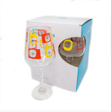 Load image into Gallery viewer, Atomic Acrylic Stemmed Wine Glasses